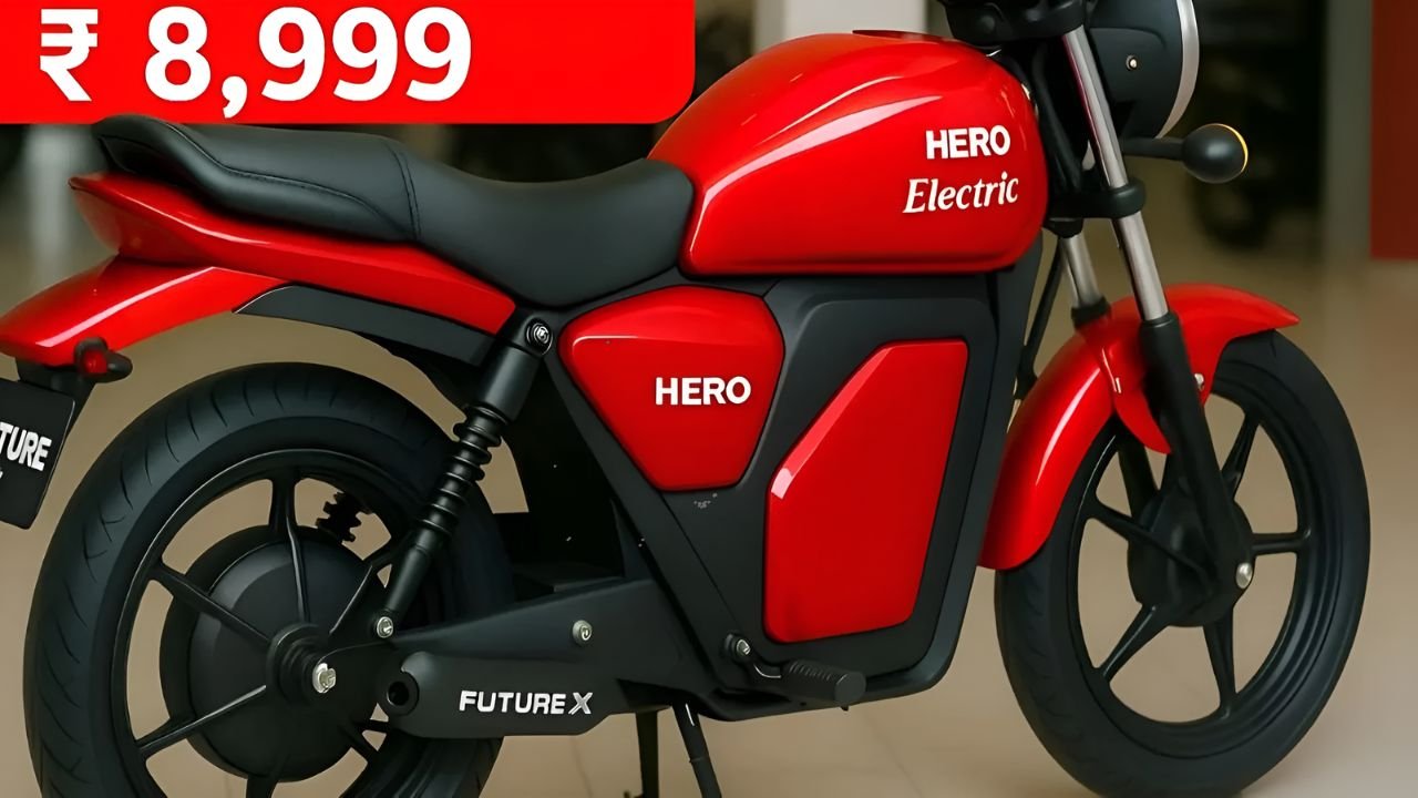 New Hero Splendor Electric Bike