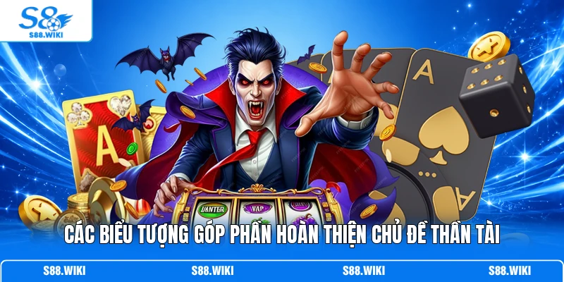 Các biểu tượng góp phần hoàn thiện chủ đề Thần Tài
