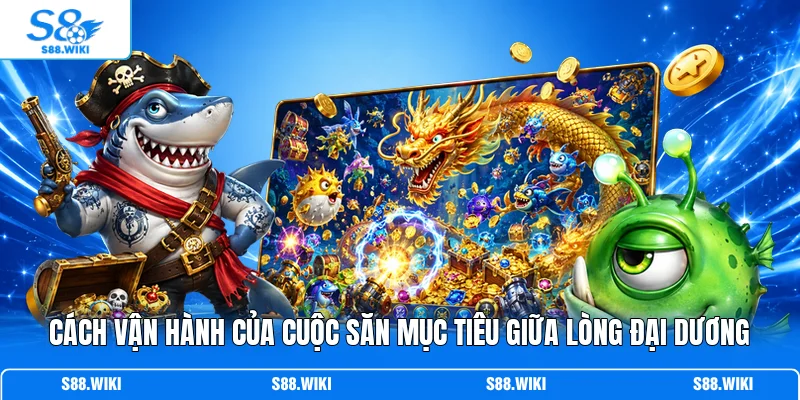Cách vận hành của cuộc săn mục tiêu giữa lòng đại dương