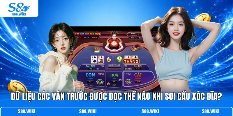 Dữ liệu các ván trước được đọc thế nào khi soi cầu Xóc Đĩa?