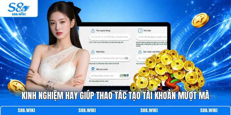 Kinh nghiệm hay giúp thao tác tạo tài khoản mượt mà